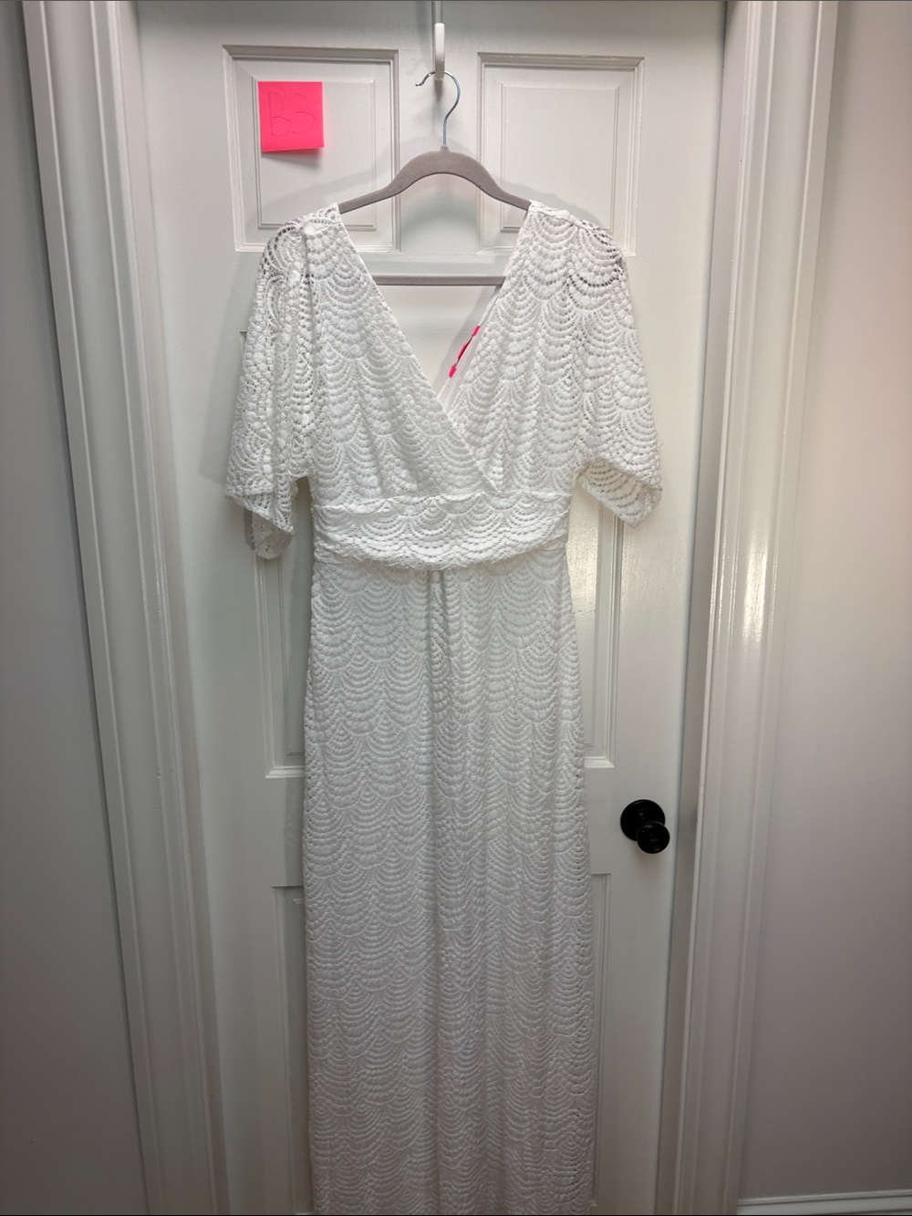 Lilly Pulitzer White Lace Maxi Dress